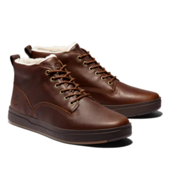 Timberland Davis Square Mid Warm Lined Sneakers (A2G65-F13) - Saddle - Size: 8.5 main image 11